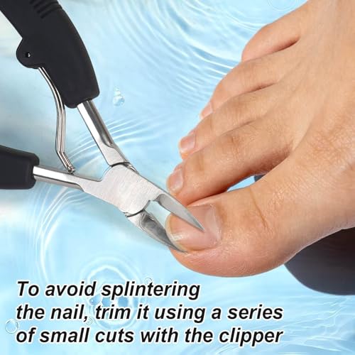 Professional Stainless Steel Toenail Clippers for Ingrown Nails