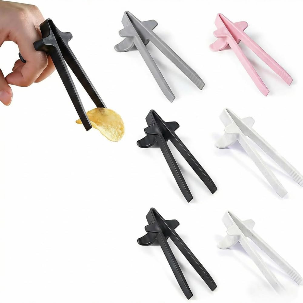 Gamer Finger Chopsticks - 6 Pack | Fun Snack Solution in 4 Colors