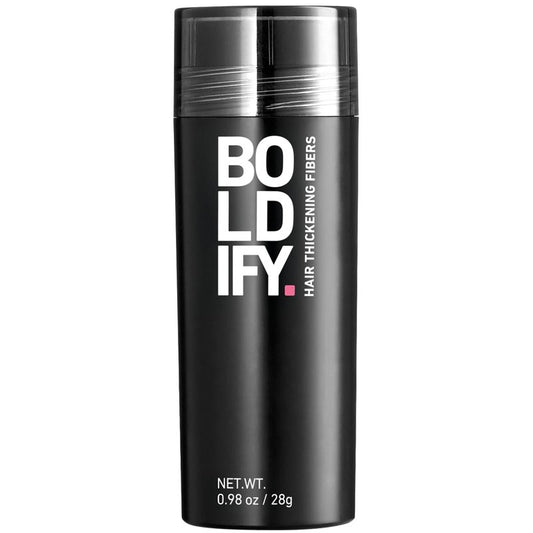 BOLDIFY Hair Fibers (28g) - Fill In Thinning and Fine Hair for an Instantly Fuller, Thicker Look - 14 Shades for Women & Men - Hazel Brown