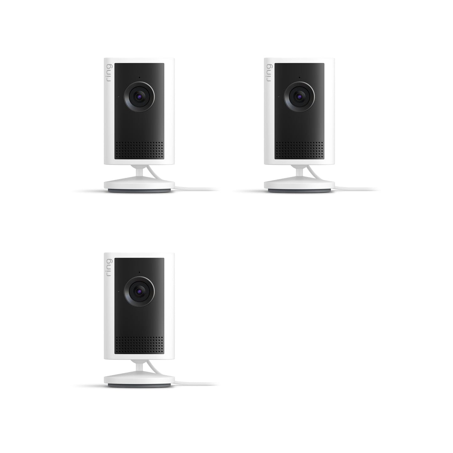 Indoor Security Camera - 2K Video Quality, 4x Zoom & Low-Light Vision | Black