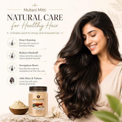 Multani Mitti Powder - Finely Milled Fuller’s Earth for Face Masks