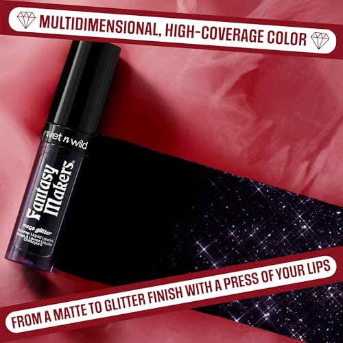 wet n wild Mega Glitter Liquid Lipstick - Spell Bound