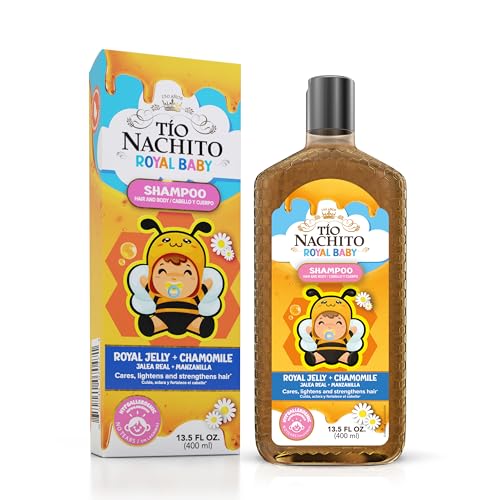 Tio Nachito Baby Shampoo & Body Wash with Chamomile, 13.5 fl oz, Honey Variant
