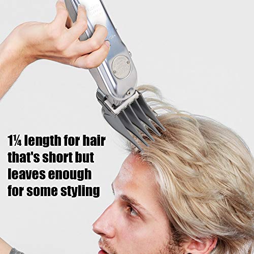 CR8GR8 3-Pack Hair Clipper Guards Set for Wahl Clippers - Includes No.10, No.12, No.16, Gray, 1.5-2 Inch Lengths