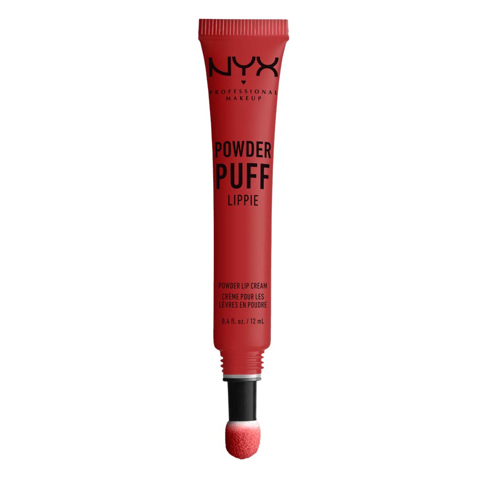 NYX Powder Puff Lippie Lip Cream - Liquid Lipstick in Puppy Love | Warm Medium Peach Shade
