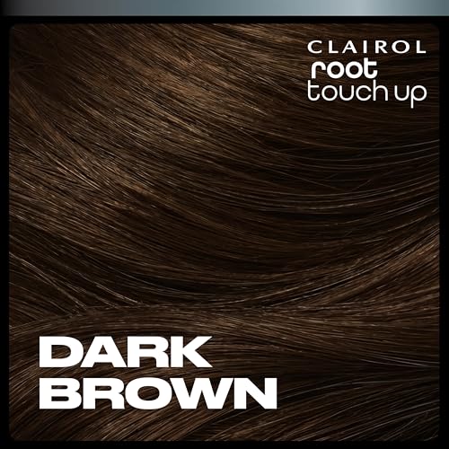 Clairol Root Touch-Up Color + Volume 2-in-1 Temporary Hair Coloring Spray, Dark Brown Hair Color, Pack of 1 - Packaging May Vary