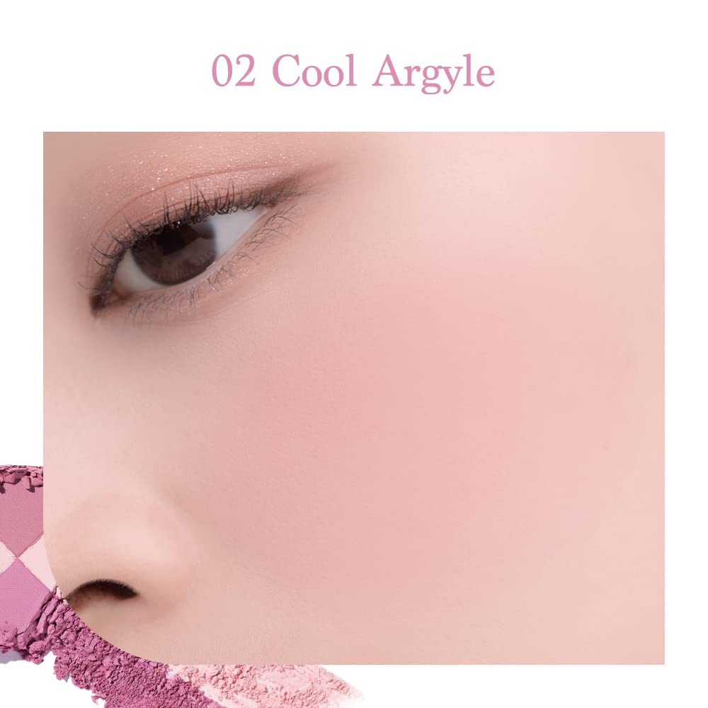 Dasique Blending Mood Cheek #05 Violet Knit | 4 Blendable Shades