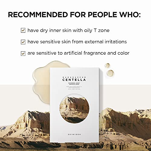 SKIN1004 Madagascar Centella Watergel Sheet Mask - 5 Pack