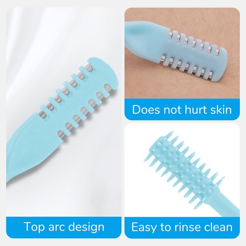 Nose Hair Trimmer for Men Women,2-in-1 Nasal Hair Cutter,2025 Upgraded Manual 360° Rotating Nostril Hair Removal Tool,Double Sided Nose Hair Trimmer with Ear Picker,Travel Essentials (Yellow-3PC)