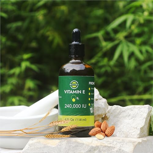 Walara 100% Pure Vitamin E Oil 240,000 IU - Nourishing for Skin & Hair