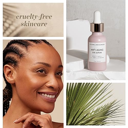 Pearlessence Retinol & Collagen Anti-Aging Eye Serum - 1oz Lightweight