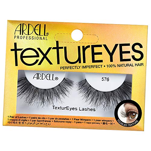 Ardell TexturEyes False Eyelashes #576 – 1 Pair, Black