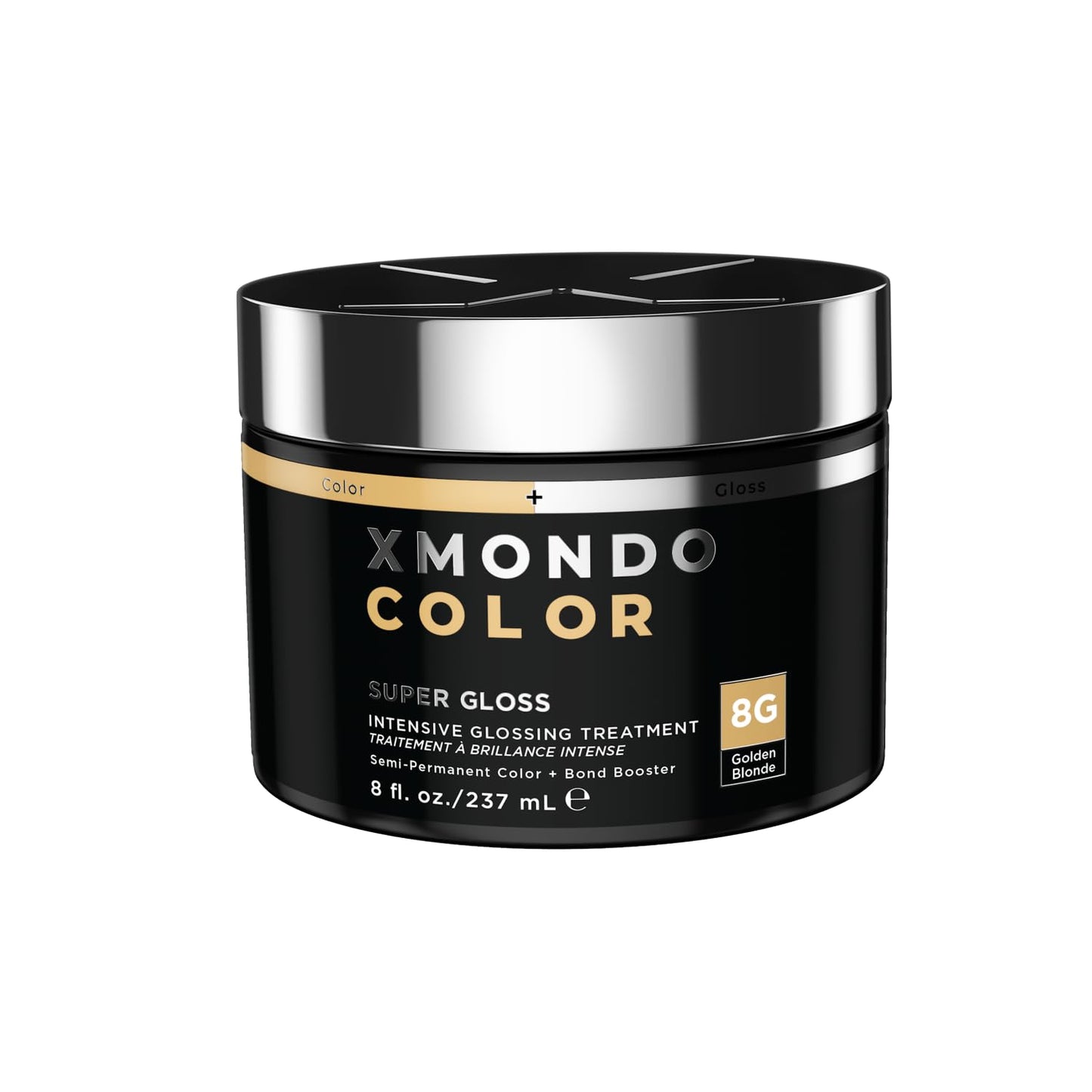 Ash Blonde Color Depositing Mask - Nourishing Semi-Permanent Hair Dye with Bond Boosters | 8 Fl Oz