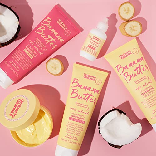 Umberto Giannini Banana Butter Leave-In Conditioner for Curly Hair