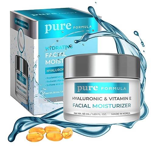 Hyaluronic Acid & Vitamin E Daily Face Moisturizer - 50ml
