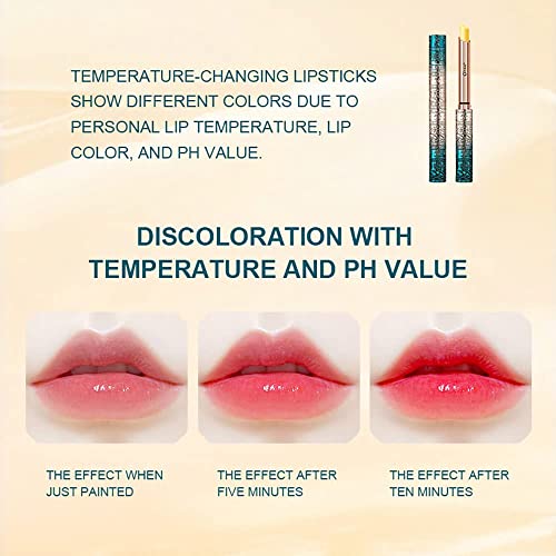 O'CHEAL Color-Changing Lip Balm (Pack of 3) - Waterproof & Long Lasting