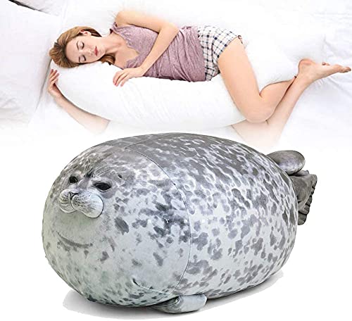 Cute Chubby Seal Plush Pillow - Ultra-Soft Stuffed Toy