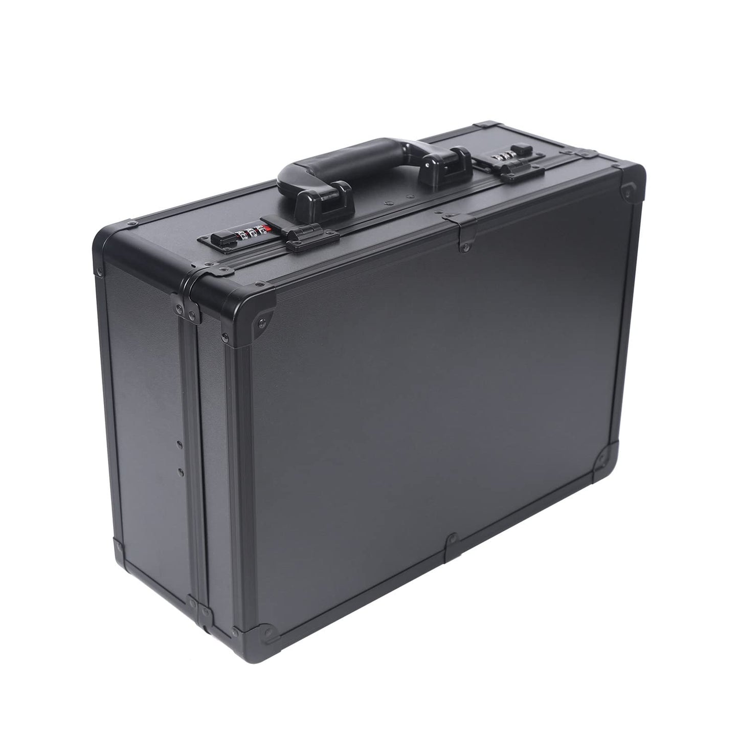DENEST Barber Tool Travel Case Hairdresser Salon Clipper Trimmer Holder Organizer Box Tool Case with lock, Hair Styling Cutting Kit for Clipper Shears Combs Cosmetics Salon Beauty Supplies