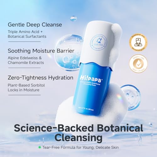 Kids & Teens Gentle Foaming Face Wash - 2.71 fl oz, Sensitive Skin Friendly