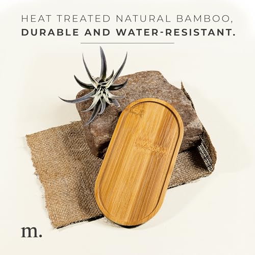 MaisoNovo Bamboo Soap Tray | Eco-Friendly Bathroom Organizer