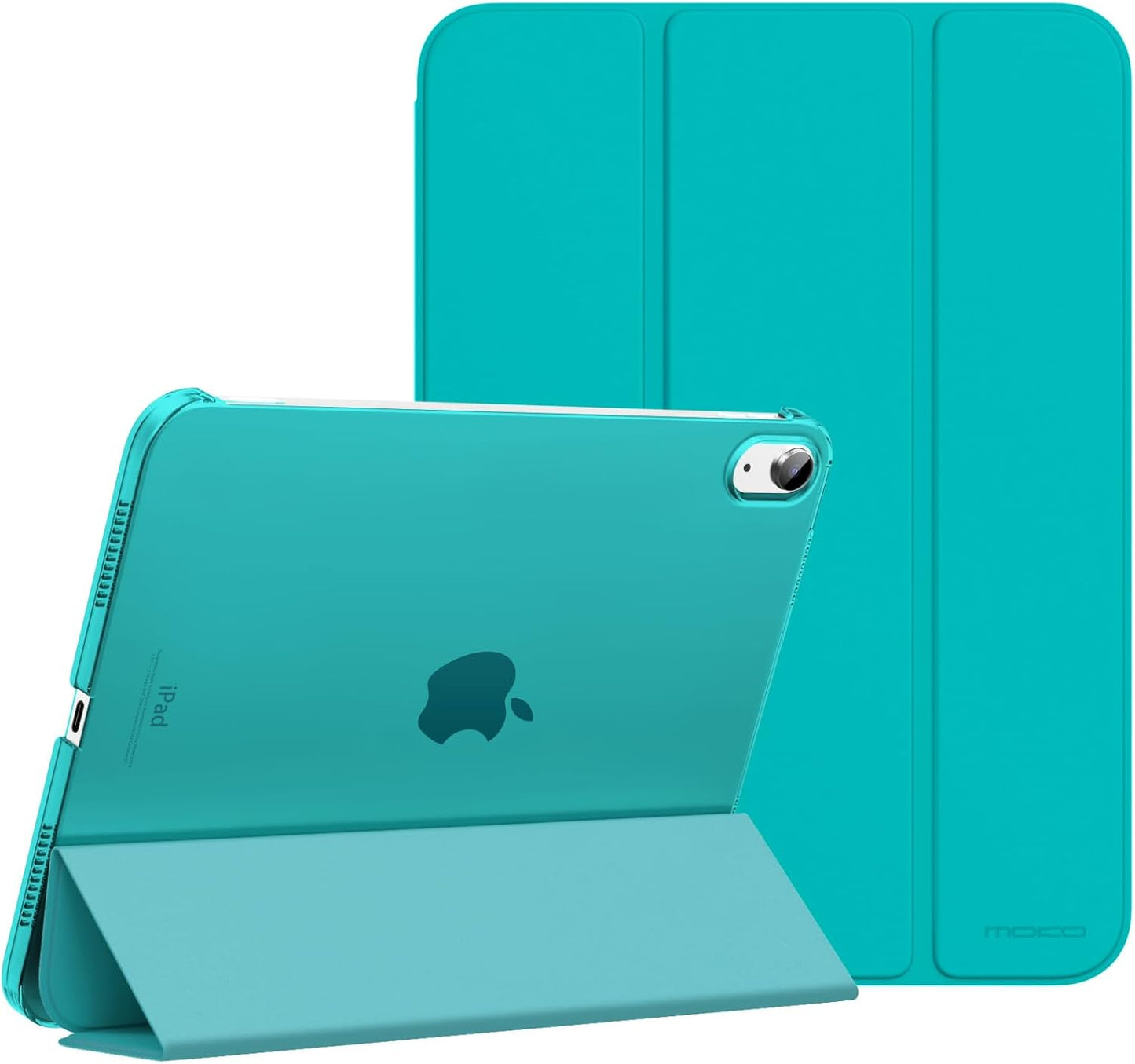 iPad 11th & 10th Generation Case - Slim Hard PC Translucent Back Cover | Navy Blue, Auto Wake/Sleep Support