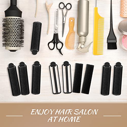 Syhood Foam Sponge Hair Rollers Set with Rat Tail Comb - 43 Pcs