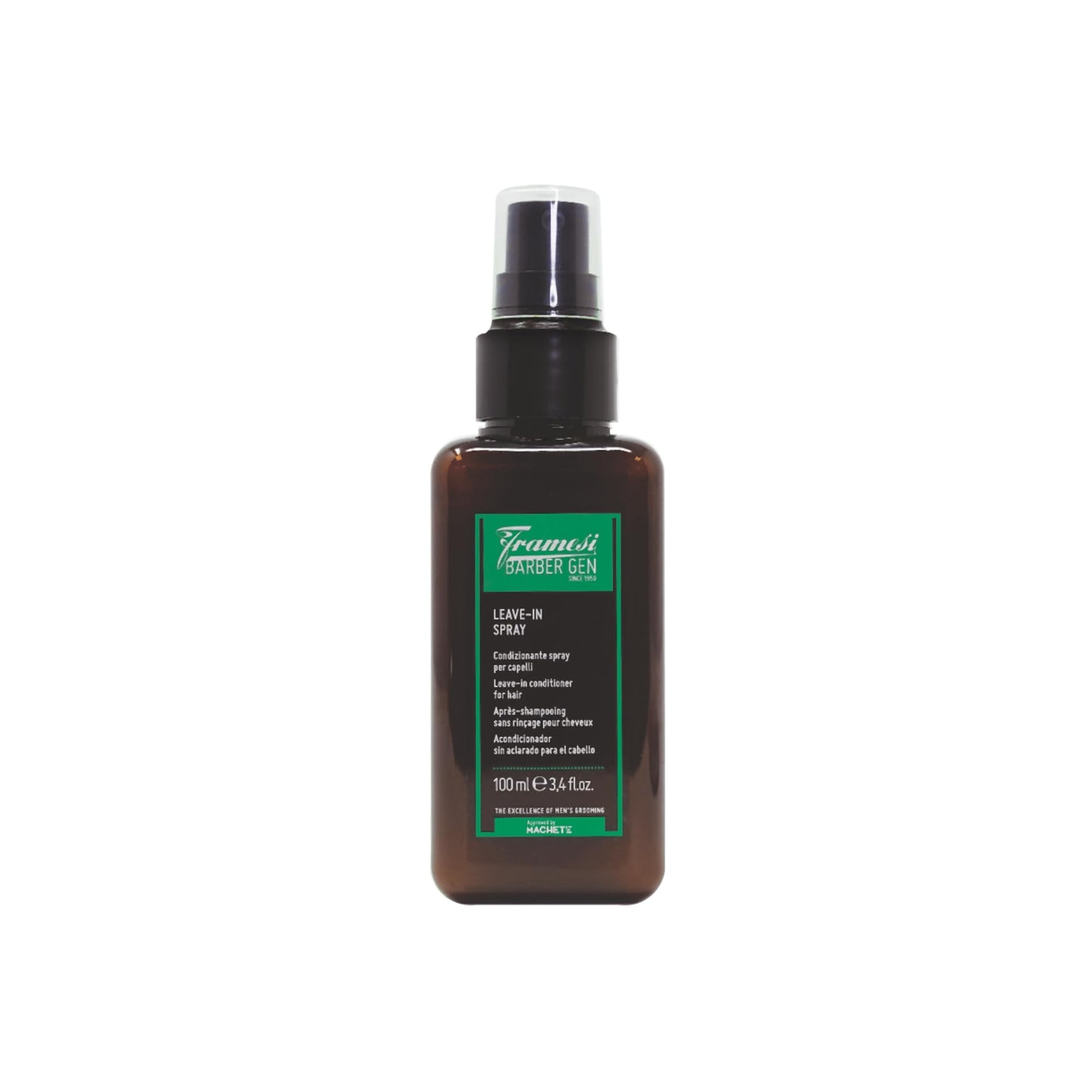 FRAMESI BARBER GEN Leave In Conditioner, 3.4 fl oz, Beard and Hair Conditioning Spray