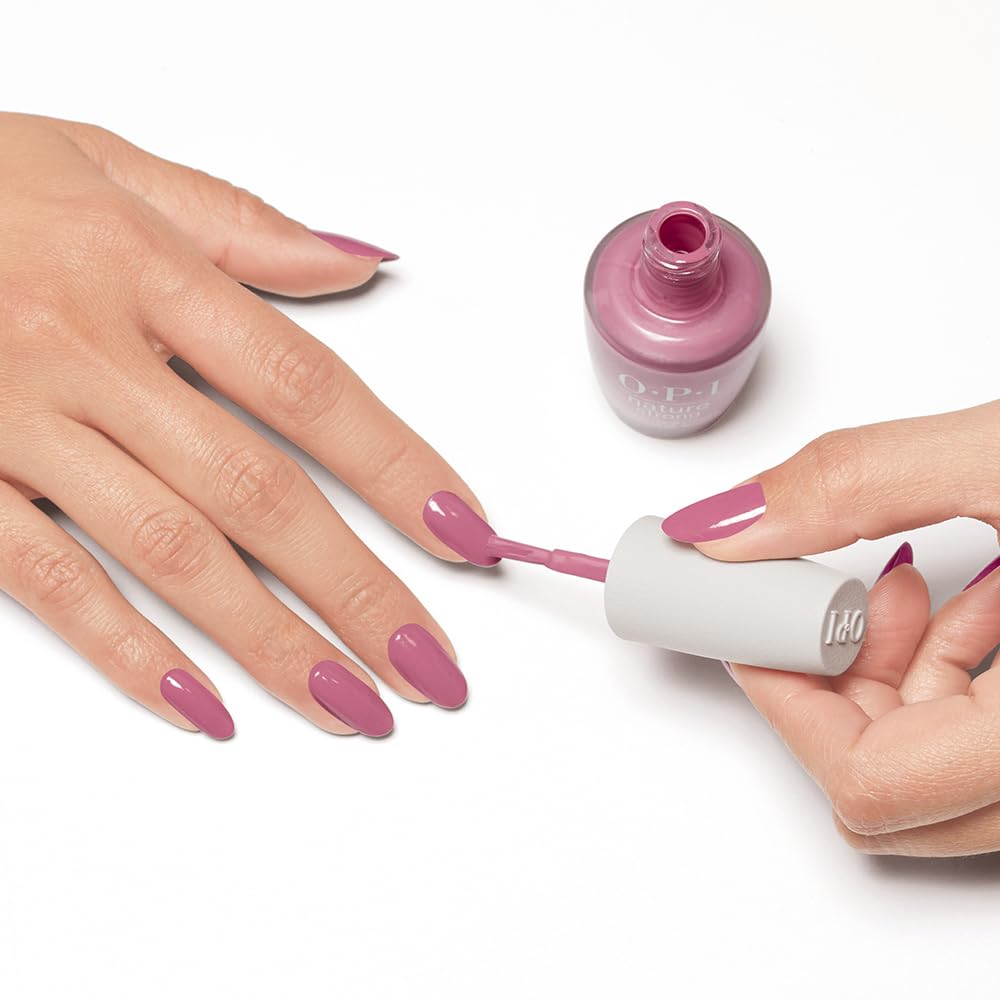OPI Nature Strong 3-Step Nail Care System - Botanical Base Coat, Top Coat & Vibrant Colors | Eco-Friendly & Vegan