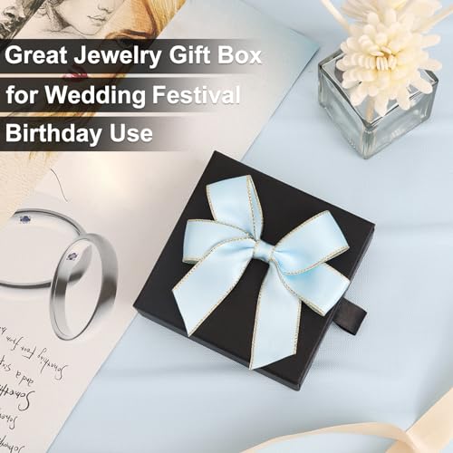 5 Pack Cardboard Jewelry Gift Boxes for Necklaces, Rings & Earrings