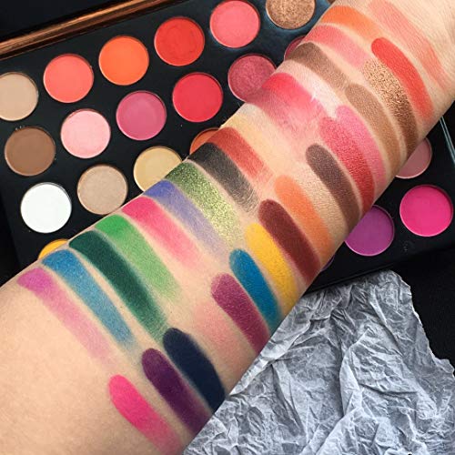 BestLand 35-Color Eyeshadow Palette for Halloween & Creative Makeup