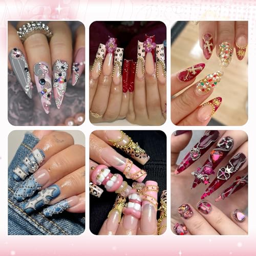 Metal Nail Beads Set - Silver & Gold Caviar Beads for Nail Art