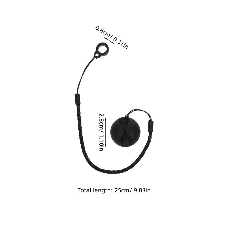 Angoily Pen Leash, 2Pcs Retractable Stylus Teacher Pen Lanyard with Ring, Elastic Tether for Tablets, Writing Boards Loss Prevention Strap, Office Supplies for Desk