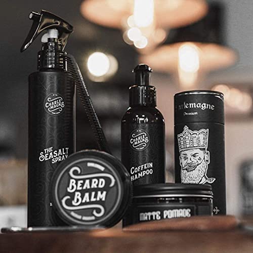 Charlemagne Beard Oil for Men - 30ml Vanilla Tobacco Scent, Vegan Grooming Oil