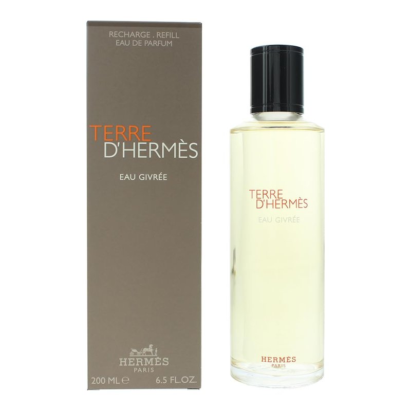 Hermes Terre d'Hermes Eau Givree for Men Eau de Parfum Spray, 6.5 Ounce (Refillable)