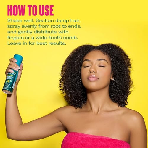 Mielle Organics Kalahari Melon & Aloe Vera Leave-In Conditioner Spray 6.7oz - 3-in-1 Detangler & Moisturizer