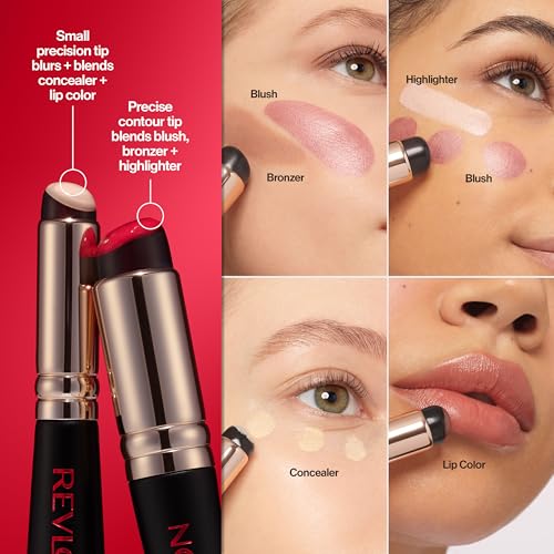 Revlon Dual Ended Jelly Makeup Blender Tool for Precision Application