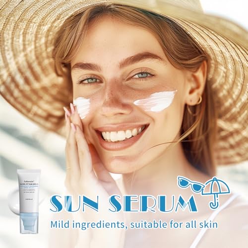 OUKPANE Centella Sunscreen SPF 50 Water-Fit Sun Serum, Hydrating Long-Lasting Protection