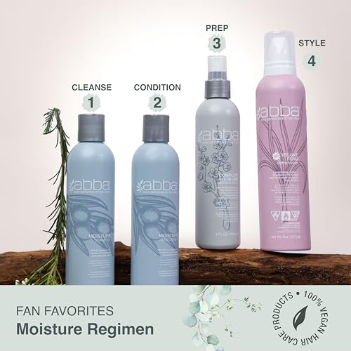 ABBA Moisture Hair & Scalp Treatment with Olive & Peppermint Oil - 8 Fl Oz