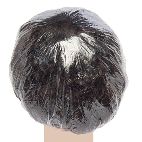 Disposable Clear Processing Hair Caps - Ideal for Salons & DIY Hair Treatments | 100 Count