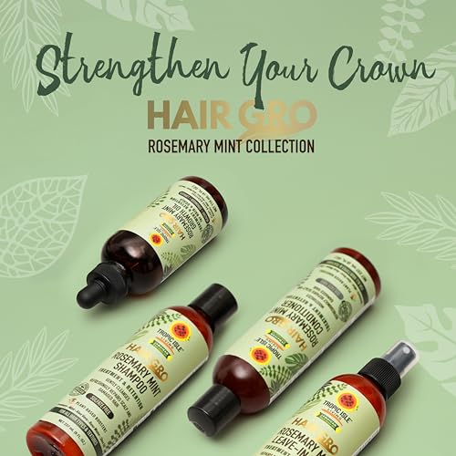 Tropic Isle Living Rosemary Mint Shampoo 8 oz - Nourishing & Gentle for All Hair Types