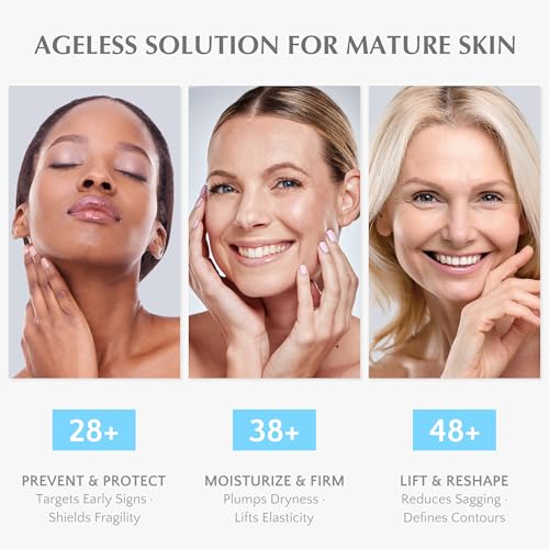 EnaSkin Retinol Collagen Face Cream with 7% Hyaluronic Acid - Anti-Aging Moisturizer for Neck & Décolleté, 1.7 Oz