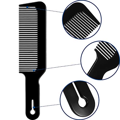 Boao 3-Piece Barber Combs for Flat Top & Clipper Cuts