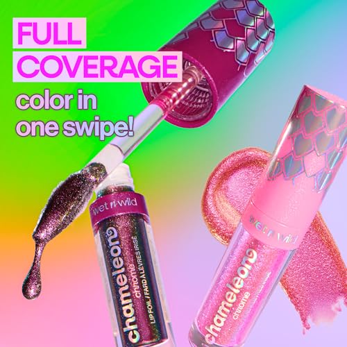 Wet n Wild Chameleon Chrome Lip Foil - Bold Light-Reflecting Pigments