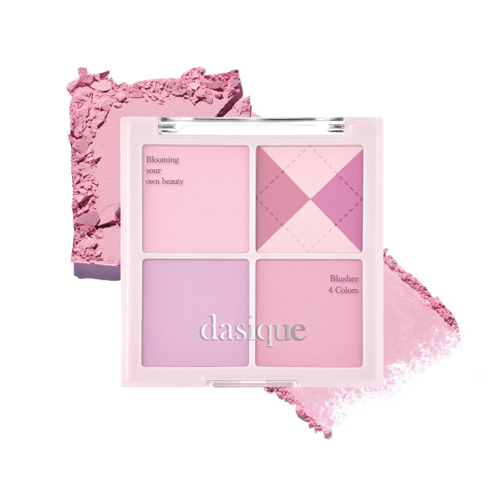 Dasique Blending Mood Cheek #05 Violet Knit | 4 Blendable Shades