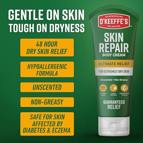 O'Keeffe's Skin Repair Ultimate Relief Body Cream, 7oz Tube