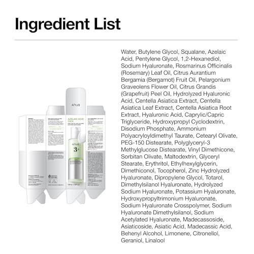 Azelaic Acid & CICA Moisturizer for Sensitive Skin 3.38 fl oz - Soothing & Redness Relief