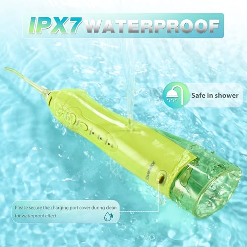 Tovendor Cordless Water Dental Flosser - 300ml Rechargeable Oral Irrigator