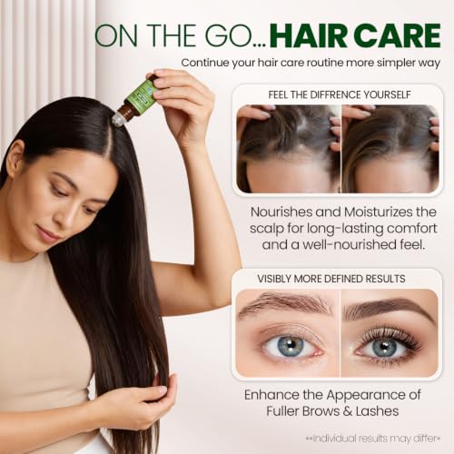 Cold Pressed Castor Oil Roll-On 1 fl oz - Hexane Free Glass Bottle