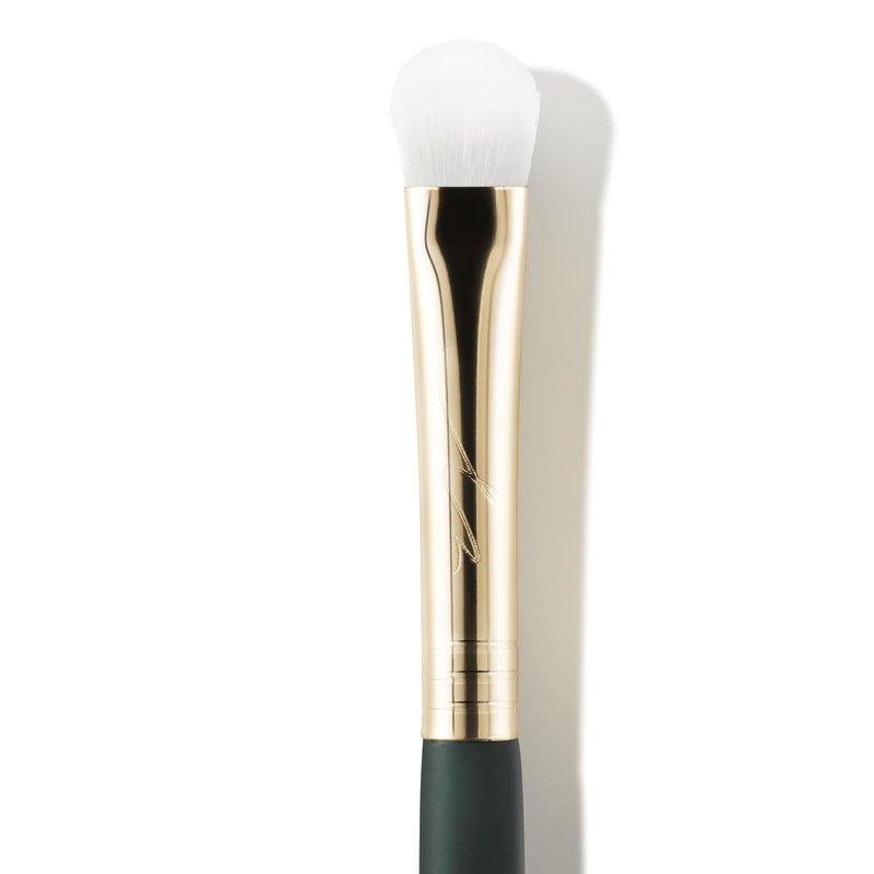 Professional Korean Eyeshadow Brush - SOO ADOR Okhee Large Blending Brush for Flawless Base Application | Minimal Fallout