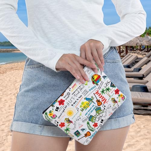 WZMPA Jimmy Fans Makeup Bag - A Lot To Drink About Zipper Pouch Gift
